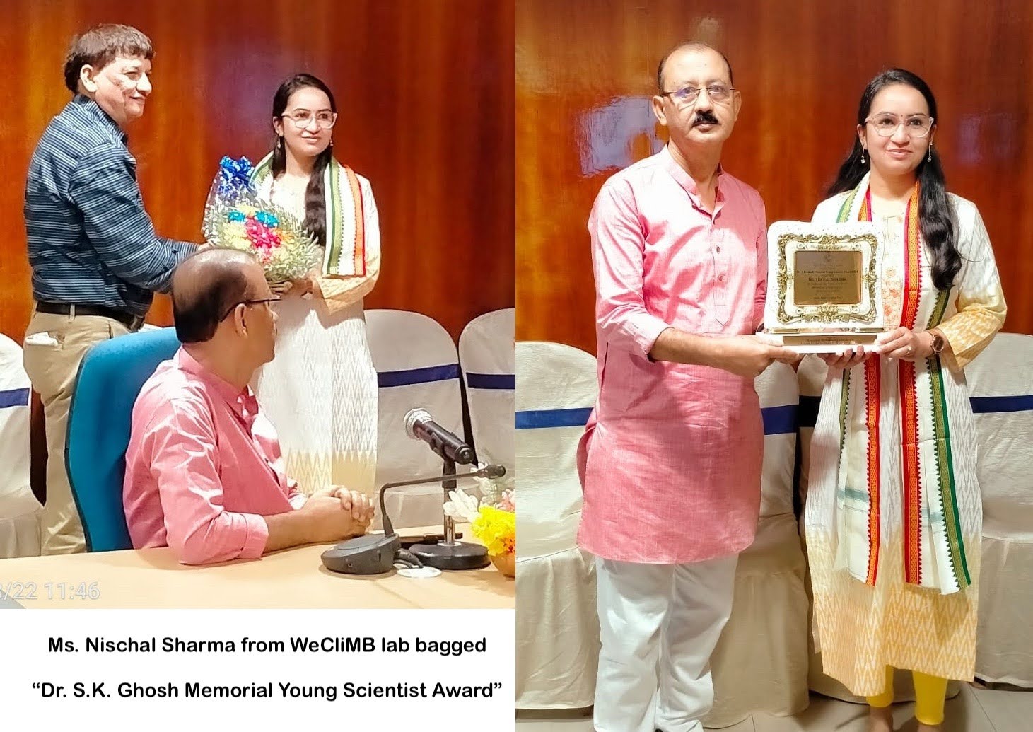 Dr. S.K. Gosh Memorial Young Scientist Award