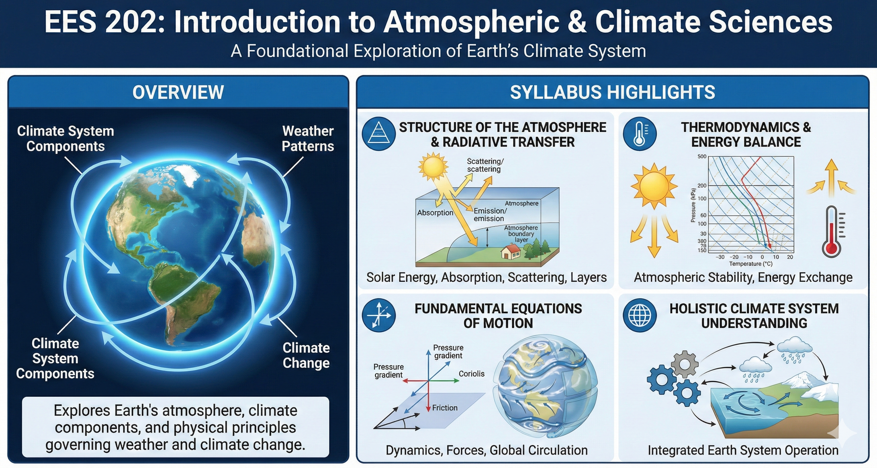 Introduction to Atmospheric & Climate Sciences